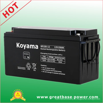 Gute Qualität Solarbatterie AGM Batterie Bleibatterie 150ah 12 V